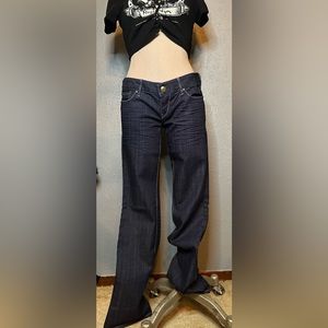 Express Barely Boot Jeans, Like New